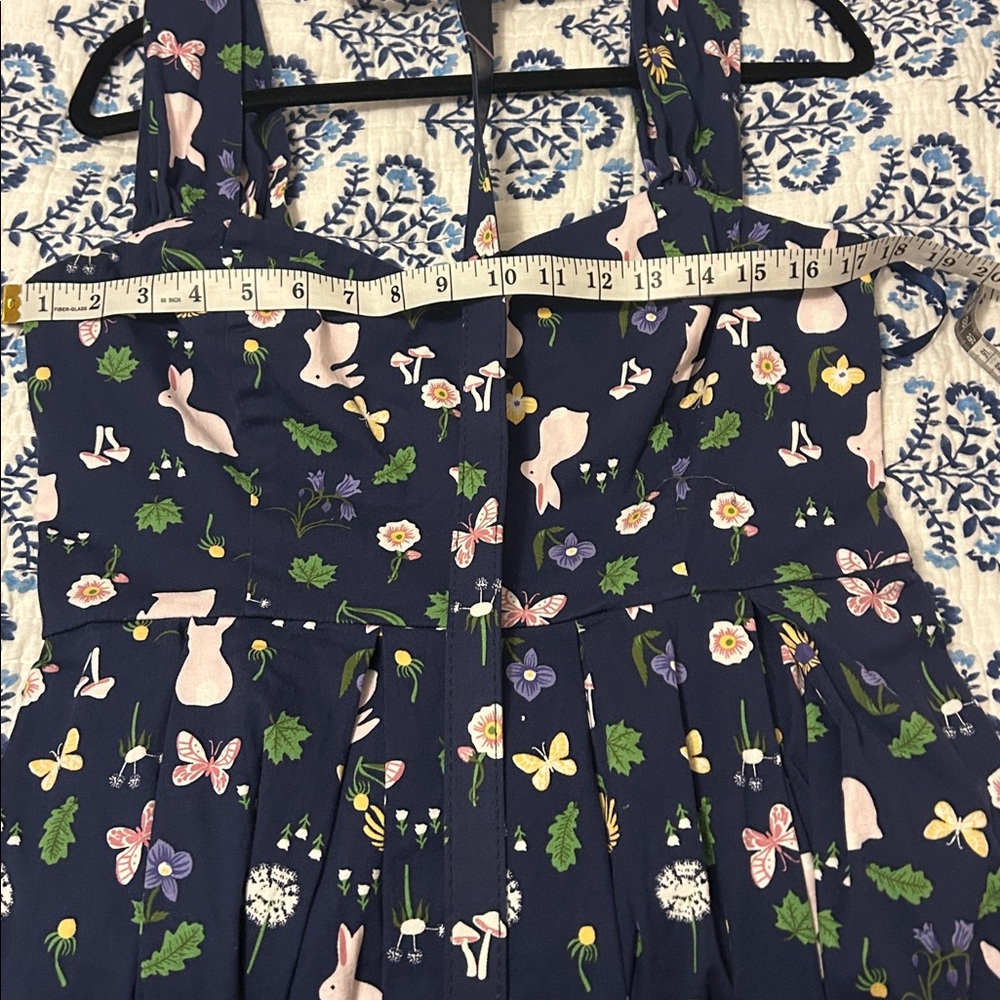 ModCloth x Collectif rabbit belted retro dress - Picture 7 of 10